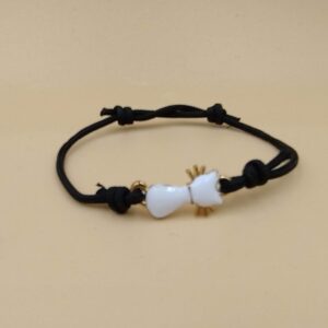 Regulowana bransoletka z kotem, kociarska bransoletka