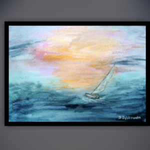 Obraz marynistyczny Żeglarska nostalgia